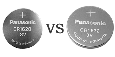 CR1620 vs CR1632 Specifications and Are they Interchangeable